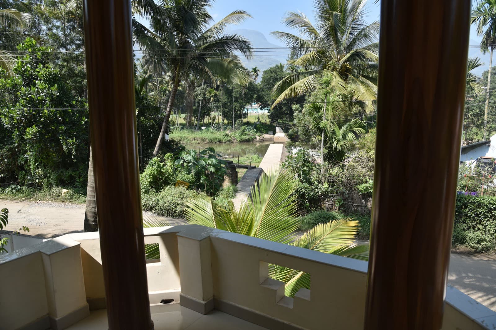 View from the balcony